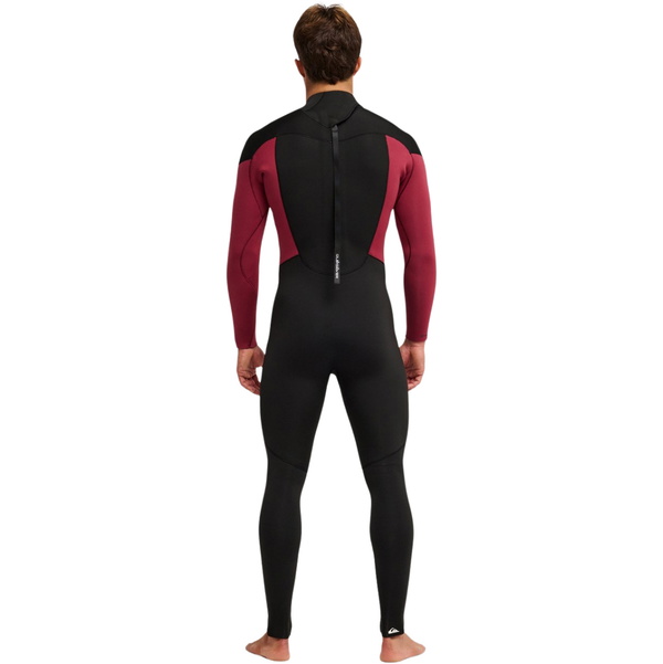 2026 Quiksilver Mens Prologue+ 4/3mm Back Zip Wetsuit 25AW213516 - Oxblood Red